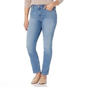 Gloria Vanderbilt Women's Amanda Slim High Rise Jeans Flex Stretch Size 12 NWT
